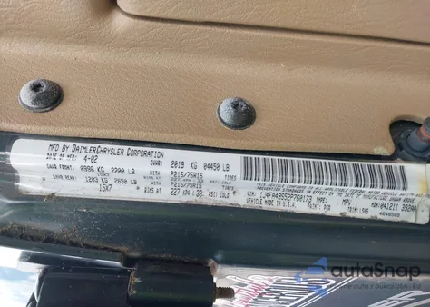 2002 Jeep Wrangler Sport из США, поврежденный, VIN 1J4FA49S52P760173